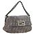 Borsa a tracolla FENDI Zucca Canvas Gold Auth 197602V D'oro