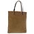 FENDI Tote Bag Cord Beige Silver Auth 200936 Silber