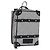 LOUIS VUITTON Monogram Rucksack
Trunk Charm Silver Black M01392 LV Auth 199063M Schwarz Silber
