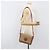 Céline Borsa a tracolla CELINE Macadam PVC Pelle Beige Tono Oro Auth 198545 - vista 23