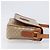 Céline Borsa a tracolla CELINE Macadam PVC Pelle Beige Tono Oro Auth 198545 - vista 3