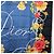 Christian Dior floraler Seidenschal Schwarz Blau Auth am12095M - vista 7