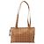 Borsa Tote MCM Vicetos Logogram PVC Leather Brown Gold Auth 200953 Marrone D'oro - vista 2