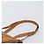 Borsa Tote MCM Vicetos Logogram PVC Leather Brown Gold Auth 200953 Marrone D'oro - vista 8