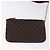 Céline Borsa a tracolla CELINE Macadam Canvas PVC Leather Brown Gold Auth 199612 Marrone D'oro - vista 21
