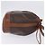 Céline Borsa a tracolla CELINE Macadam Canvas PVC Leather Brown Gold Auth 199612 Marrone D'oro - vista 3