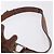 Céline Borsa a tracolla CELINE Macadam Canvas PVC Leather Brown Gold Auth 199612 Marrone D'oro - vista 8