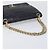 Borsa a mano CHANEL Matelasse con catena in pelle d'agnello nera e oro CC Auth yk20843V Nero D'oro - vista 7