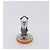 Orecchini CHANEL in plastica Orange CC Auth 199737V Arancione - vista 10