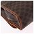 Céline Borsa a tracolla CELINE Macadam Canvas PVC Leather Brown Gold Auth ka5827 Marrone D'oro - vista 16