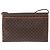 Céline Borsa a tracolla CELINE Macadam Canvas PVC Leather Brown Gold Auth ka5827 Marrone D'oro - vista 2