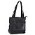 Borsa Tote GUCCI GG Canvas Nero Argento 019 0402 Auth 197830