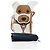 Borsa a tracolla Christian Dior in pelle beige argento Auth 197440SM - vista 12