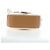 Borsa a tracolla Christian Dior in pelle beige argento Auth 197440SM - vista 5