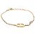 Bracciale Christian Dior Metallo Tono Oro Auth 196710M - vista 2