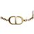 Bracciale Christian Dior Metallo Tono Oro Auth 196710M - vista 3