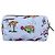 Pouch PRADA Nylon Azzurro Oro Auth 200256A D'oro Blu chiaro - vista 2
