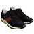 Sneakers Gucci in tessuto nero - vista 3
