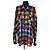Camisa R13 multicolor de algodón L