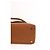 Bolsa de ombro Totême T-Lock em couro camel - vista 4