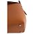 Bolsa de ombro Totême T-Lock em couro camel - vista 5