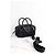 Borsa a tracolla Prada Nappa Antique in pelle nera Nero - vista 7