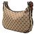 Borsa a tracolla Gucci GG Canvas Web beige - vista 2