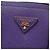 Borsa Double Satchel Prada Medium in Pelle Saffiano Viola Porpora - vista 5