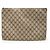 Clutch Gucci GG Supreme Beige