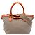 Beige Prada Canvas Canapa Logo Bow Satchel