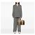 Borsa da viaggio Carryall Louis Vuitton Monogram marrone - vista 6
