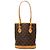 Petit Bucket Monogram Louis Vuitton Marrone