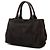 Borsa Tote Satchel Prada Small Canvas Canapa Logo Nera Nero - vista 2