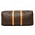 Borsa da viaggio Louis Vuitton Monogram Keepall 45 Marrone - vista 3