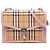 Borsa a tracolla Burberry Macken Small House Check Canvas Beige