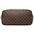 Borsa Tote Louis Vuitton Damier Ebene Neverfull MM Marrone - vista 3