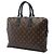Borsa Business Porte Documents Jour Louis Vuitton Monogram Macassar Nera Nero - vista 2