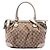 Borsa Satchel Gucci GG Canvas Sukey Beige