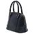 Borsa Dome Mini Microguccissima Gucci Nera Nero - vista 2