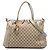 Borsa Satchel Gucci GG Canvas Bella Oro D'oro