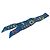Foulard Twilly Hermès Kelly En Perles Blu
