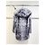 Abrigo de piel gris Miu Miu Multicolor - vista 3
