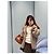 Miu Miu Cropped Jacke Camel Polyester Größe 36 Mehrfarben - Ansicht 9