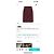 Falda Miu Miu de seda con estampado de lunares bordeaux Multicolor - vista 9