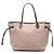 Borsa Tote Louis Vuitton Monogram Idylle Neverfull MM Rosa