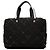 Borsa a mano Chanel Old Travel Line in nylon nero