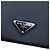 Clutch Prada Saffiano Monkey Robot Blu - vista 5