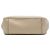 Borsa Prada Goatskin Madras Cerniera Frame Beige - vista 3