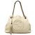 Borsa Tote Soho Chain Gucci Medium in pelle di vitello bianca Bianco