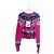 Chanel 21K Strickjacke aus Kaschmir Schneeflocken Muster Mehrfarben
